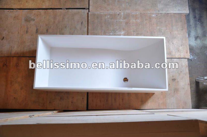 ヨーロッパスタイル石の浴槽の浴槽( 長方形の浴槽の) bs-8617問屋・仕入れ・卸・卸売り