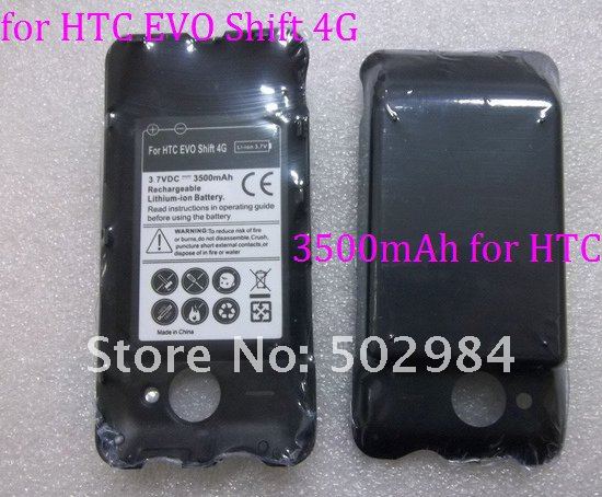 Sprint+htc+evo+shift+extended+battery