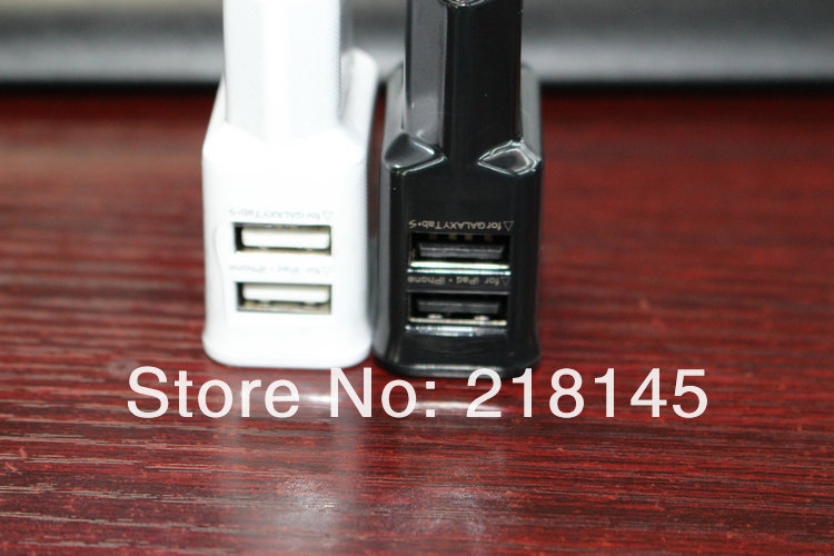 デュアルusbパワーユニバーサル5v2aアダプタ携帯電話用問屋・仕入れ・卸・卸売り