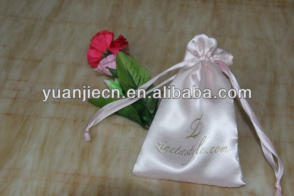 Quality top sell hot sale bridal satin pouch