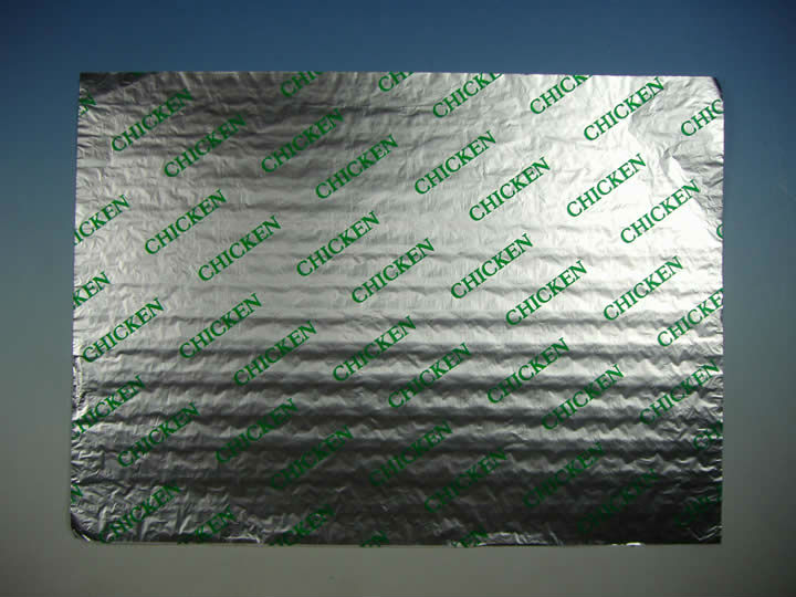 アルミ箔の紙に印刷ハンバーガーのラップ26*36cm/ハンバーガーのラップ仕入れ・メーカー・工場