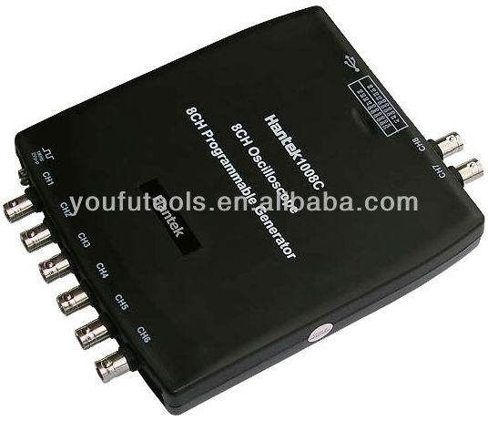 Usbhantek1008bpc- ベースのデジタルオシロスコープ/8チャンネルpcusbデジタルストレージ自動車d問屋・仕入れ・卸・卸売り
