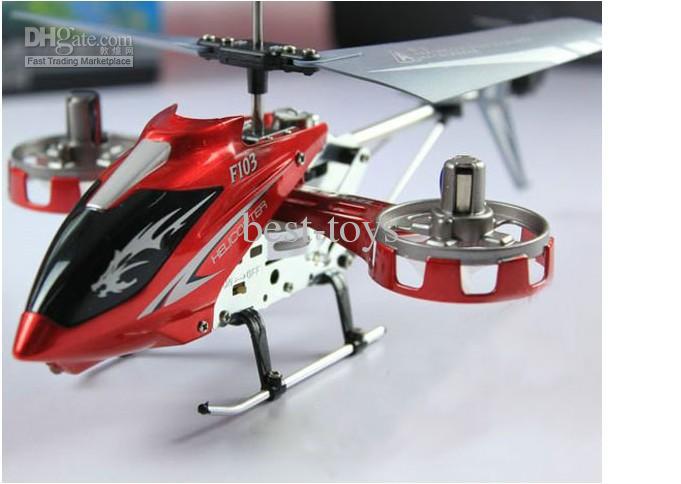 Radio Controlled Plane Avatar F103 Gyro Helicopter RC Plane 4CH Shatterproof king with LED lights