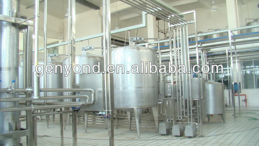 dairy / milk processing line / milk production line