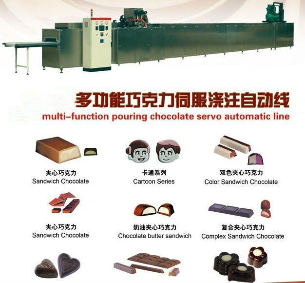 Automatic Chocolate Machine Chocolate Production Line