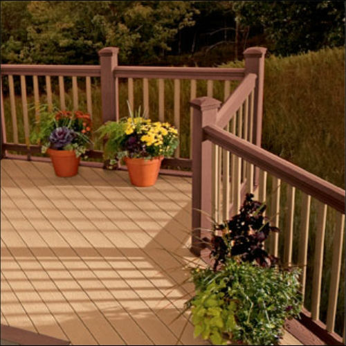 High quality wpc tile wpc fence Decking Garden Ornaments wpc railling