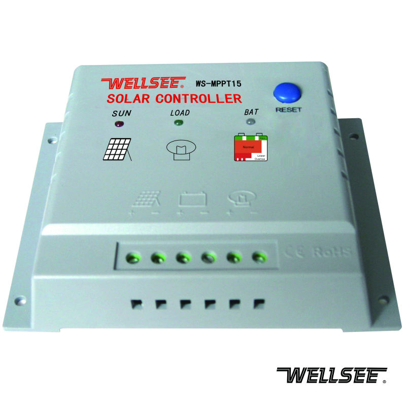 Wellseempptソーラーコントローラ10aシリーズws-mppt1510ace、 rohs認定問屋・仕入れ・卸・卸売り