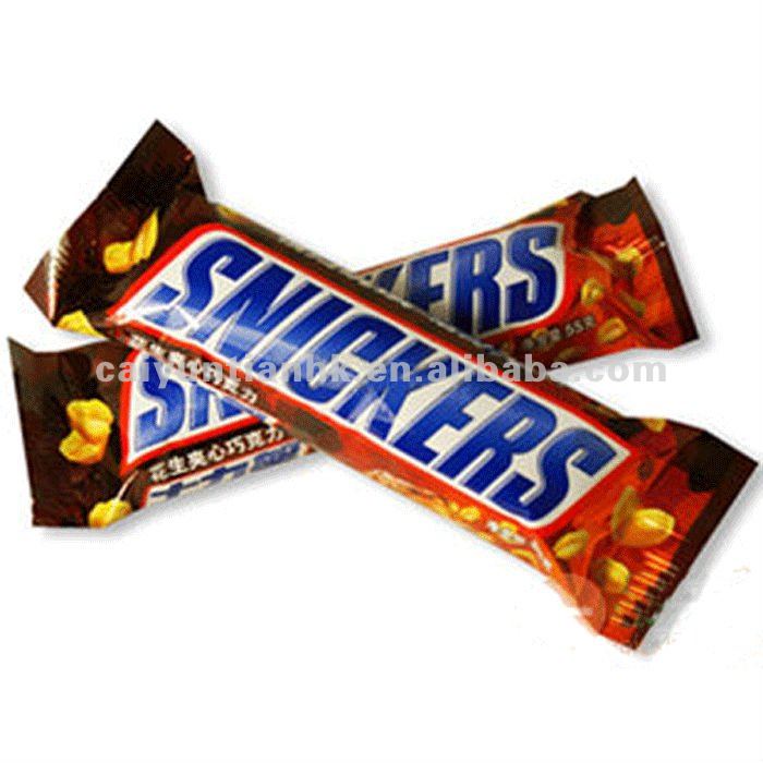 with custom design chocolate bar plastic bag/chocolate plastic packaging bag