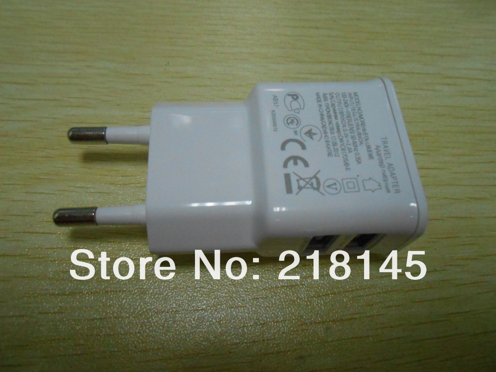 デュアルusbパワーユニバーサル5v2aアダプタ携帯電話用問屋・仕入れ・卸・卸売り