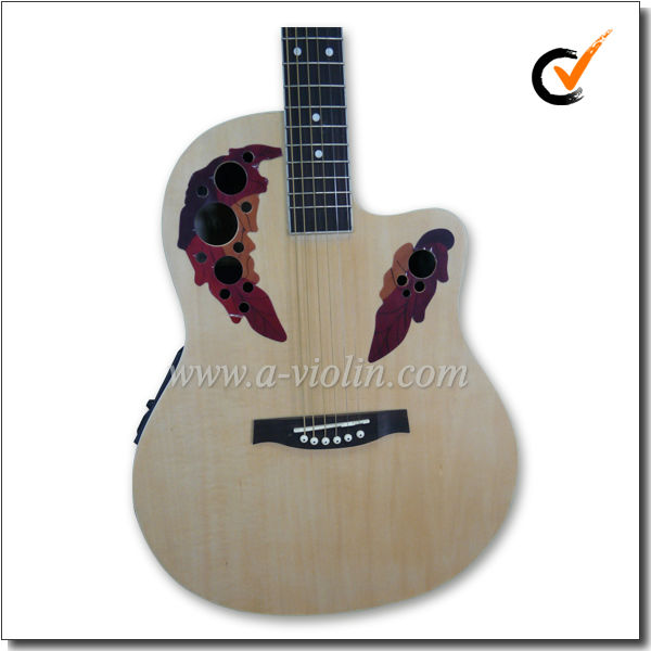 『41西部のギターカッタウェイプラスチック製ラウンドバックグラスファイバー壁( afo229ce)問屋・仕入れ・卸・卸売り