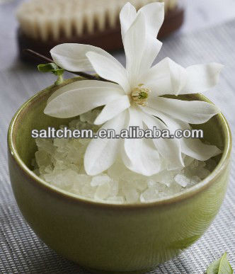 bath salt with different kinds of packaging