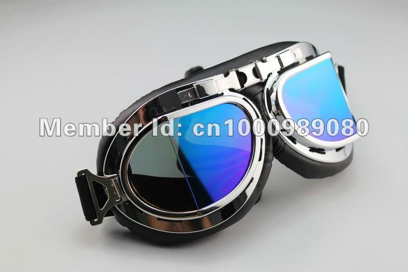 motorcycle goggle Aviator Pilot Cruiser Motorcycle Scooter ATV Goggle Eyewear T08A motocross part