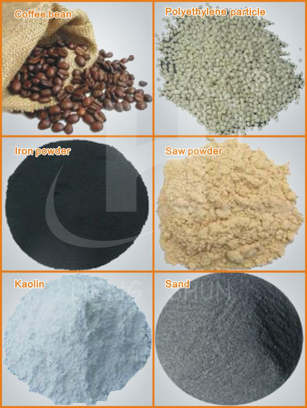 Large output vibration screen sawdust separation