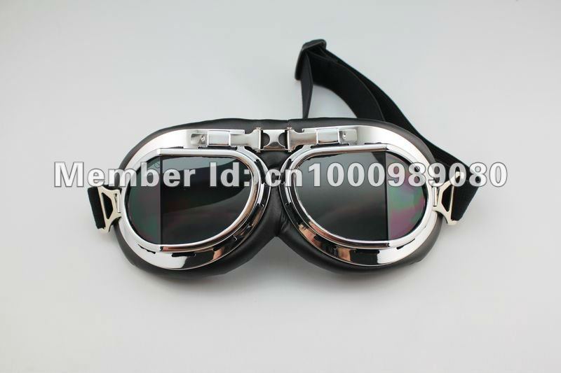 motorcycle goggle Aviator Pilot Cruiser Motorcycle Scooter ATV Goggle Eyewear T08A motocross part