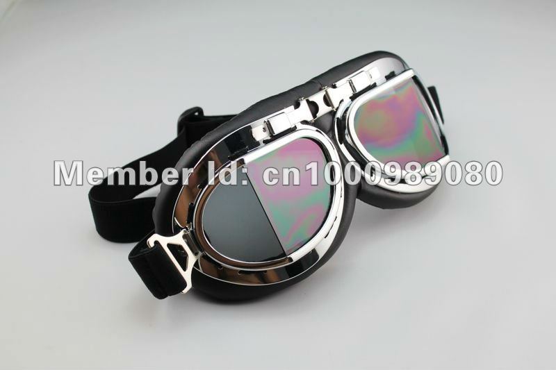 motorcycle goggle Aviator Pilot Cruiser Motorcycle Scooter ATV Goggle Eyewear T08A motocross part