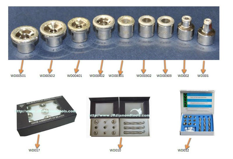 ダイヤモンドのmicrodermabrasionのヒントとワンド傷跡の除去のための問屋・仕入れ・卸・卸売り