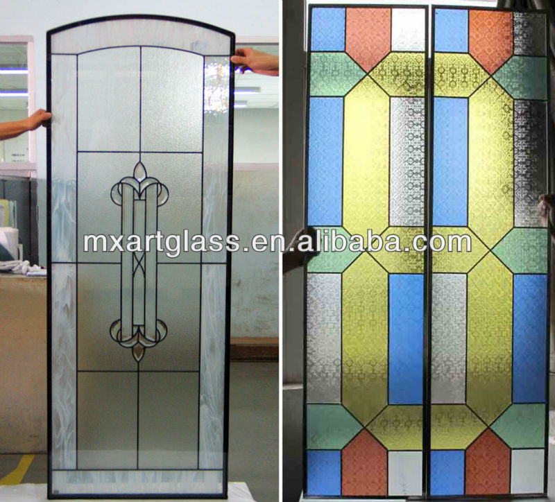 中国卸売mx200003ステンドグラスのドアのためのカスタマイズされたインテリアの家の装飾ピース 問屋・仕入れ・卸・卸売り