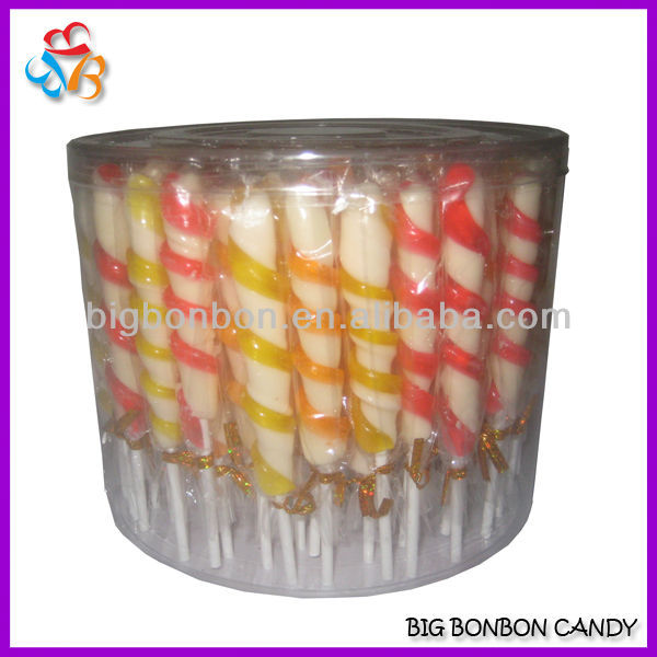Swirl Rainbow Craft Lollipop Candy
