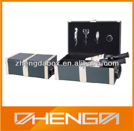 Custom Made Higher Quality PU Leather Champagne Box