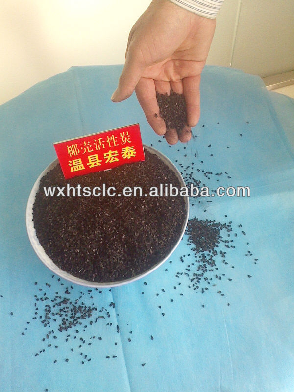 water filter coconut shell based granular activated carbon