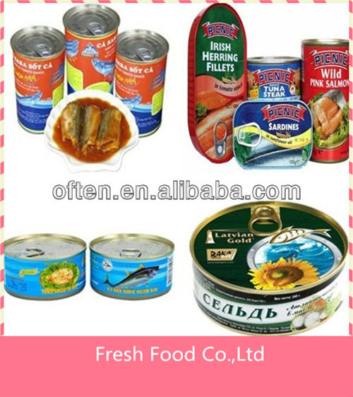 Best processing canned mackerel fillet in oil