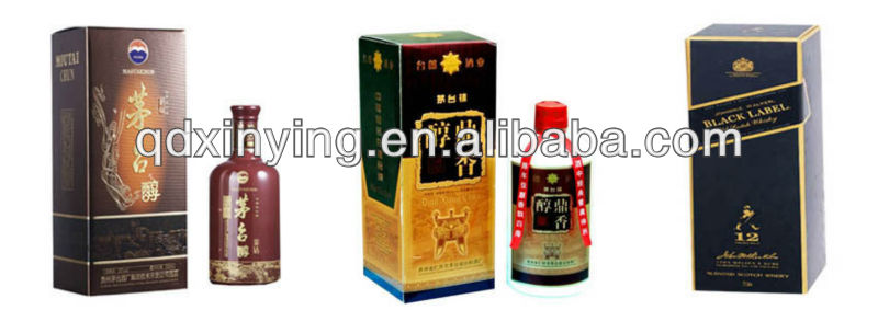 Ecofriendly Red Wine Packaing Box