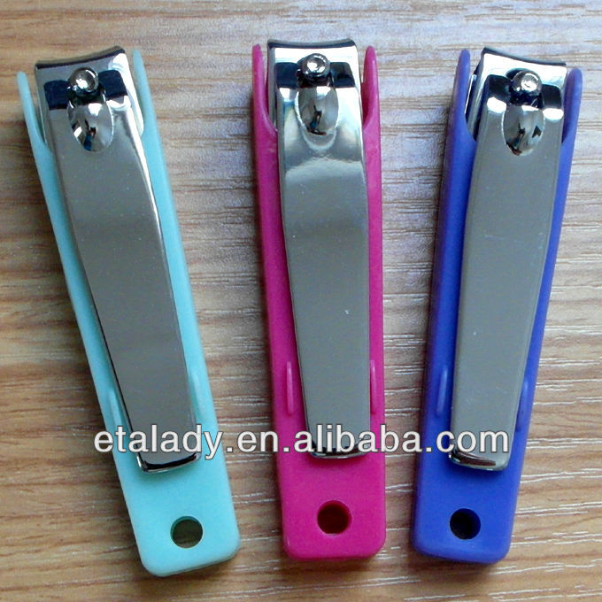 plastic nail clipper with catcher=