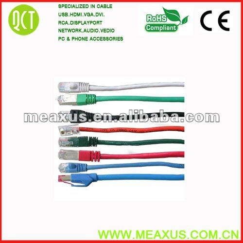  supplier for cat5e/6e color code for lan cable,network cable maker