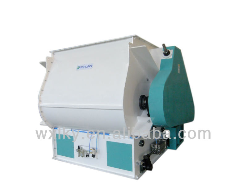 SHJ2 flour mill feed mill double paddle mixer