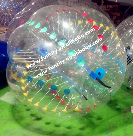 Golden new game- Inflatable bubble football/soccer bubble ball
