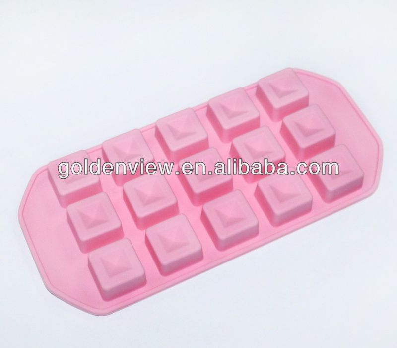 pizza shaped silicone chocolate cotton candy marshmallow bonbon sweets cube injection mold mould ice cube tray pan