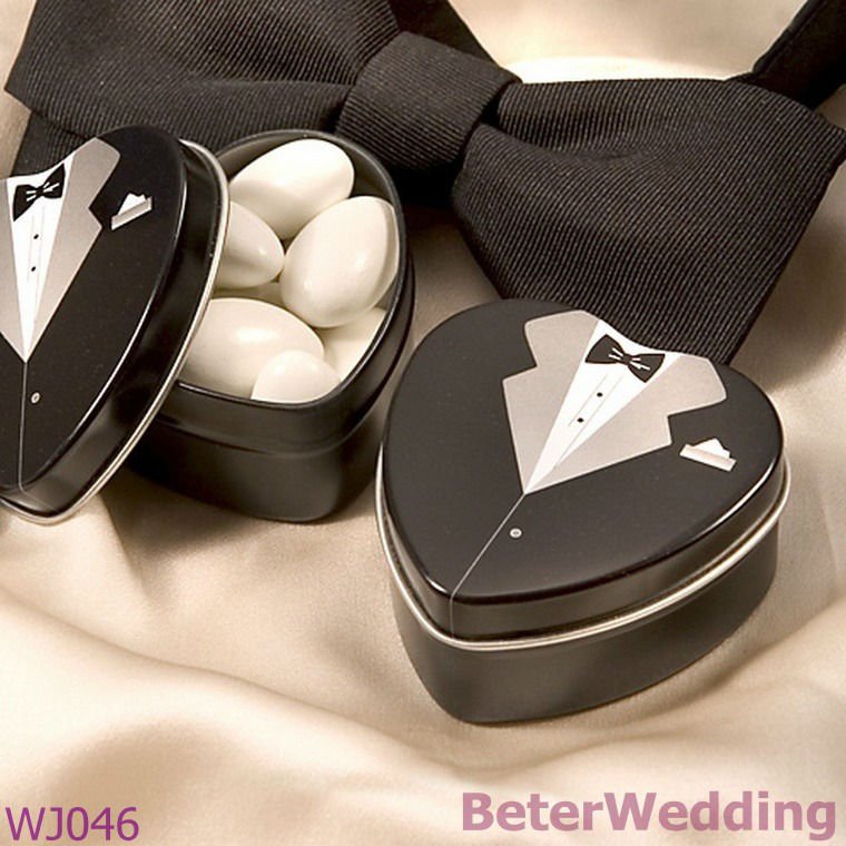 Tuxedo Dress Candle,Wedding Candle Favours, Party Decoration, Bridal Shower Favors