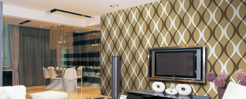 impression flower wallpaper catalogue/PVC Deep Embossed Wallpapers /3d wallpaper