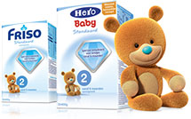 Hero Baby (Friso) Baby milk powder Standard 2 Follow up milk from Netherlands Holland