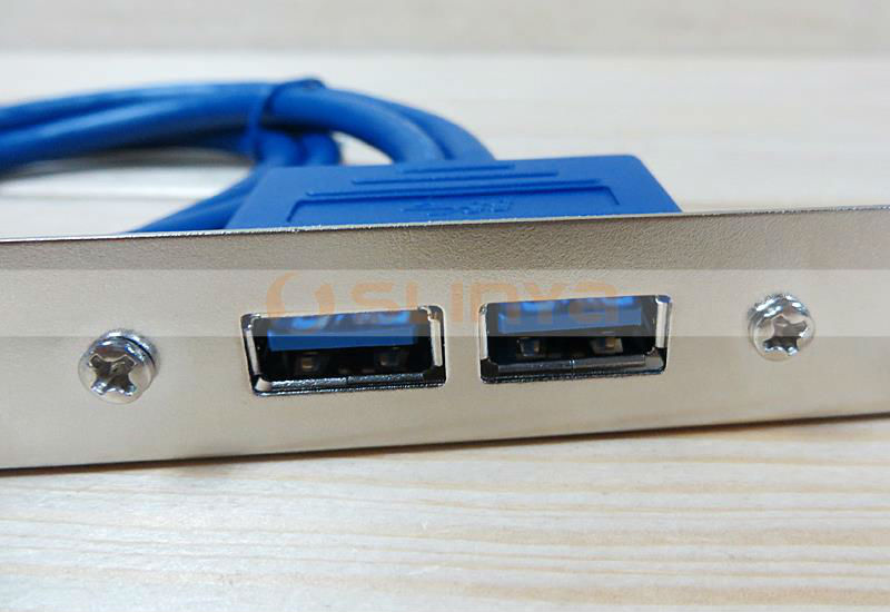 Adattatore USB 3.0 A USB 2.0 - Connettore 20-Pin Per Schede Madri, Cavo Di Collegamento - Foto 12