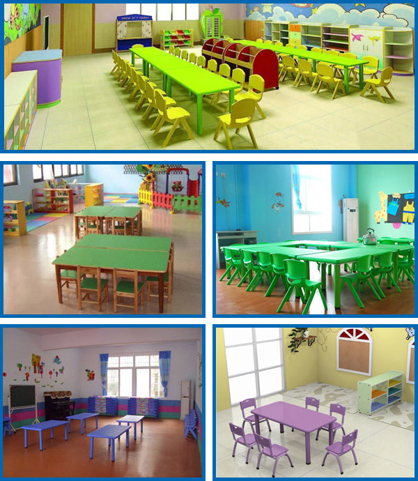 幼稚園熱い販売安い子供プラスチック製のテーブルと椅子のセット仕入れ・メーカー・工場
