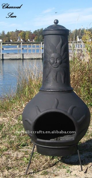 日曜日光線のChimineaの屋外の暖炉問屋・仕入れ・卸・卸売り