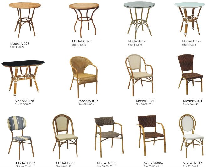 Chair For Restaurants And Cafespatio Bar Chairbamboo Imitated Chair