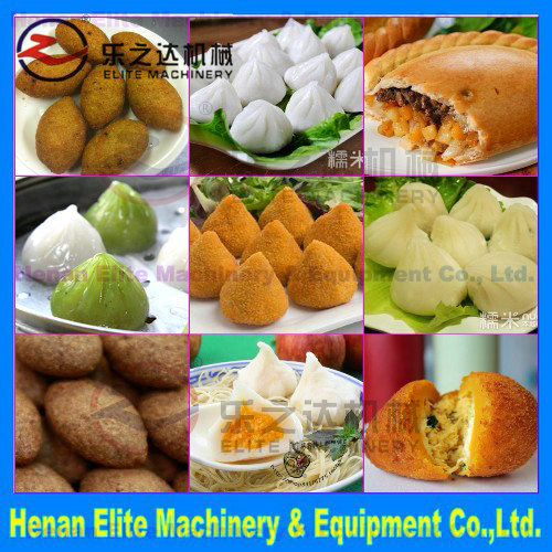 PLC multifunction Automatic rheon steamed silver rolls encrusting machine