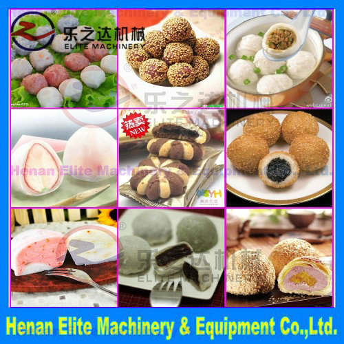 PLC multifunction Automatic rheon steamed silver rolls encrusting machine