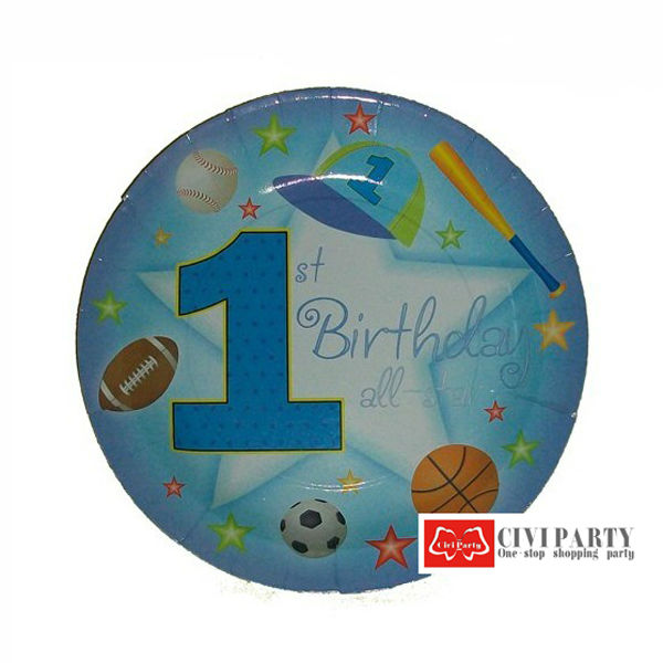 Flower Birthday -Themed Paper Party Square Plate chewing gum wrapping paper