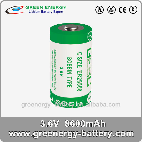 er265008600mah3.6VのCサイズのリチウム電池問屋・仕入れ・卸・卸売り