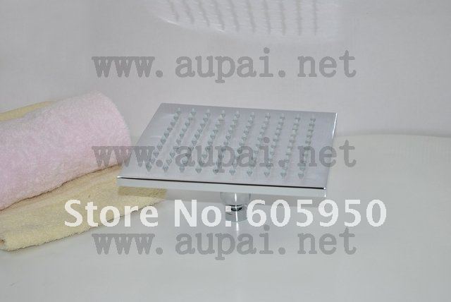 Hot! Free Shipping - Chrome Wall Mounted LED Shower Set With 8 Inch Shower Head - Wholesale (IWL-012)