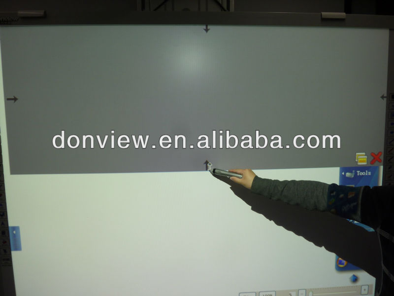 ポータブルインタラクティブホワイトボード/ポータブルスマートボード、 いずれかに変換する入れ飛行機タッチスクリーン問屋・仕入れ・卸・卸売り