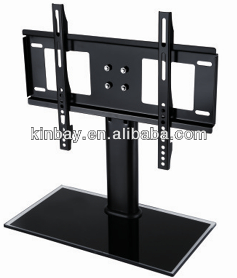 黒ガラス安い用テレビスタンド32-55inch中国製テレビ問屋・仕入れ・卸・卸売り