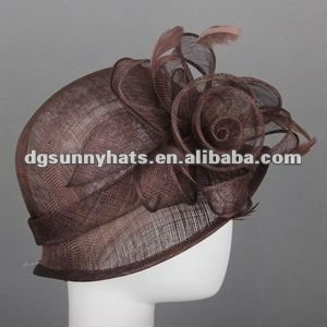 Sinamay wholesale church hats