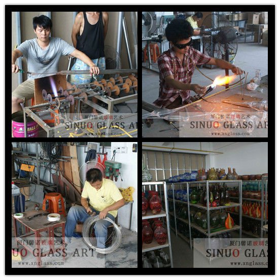 クリスタルカラー手吹きガラスのシャンデリア近代的なスタイルのホームデコレーション卸売仕入れ・メーカー・工場