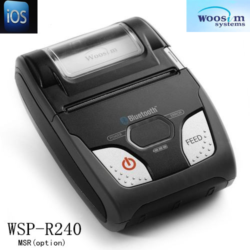 Woosimモバイルサーマルbluetoothプリンタwsp-r240i pad用/i phone問屋・仕入れ・卸・卸売り
