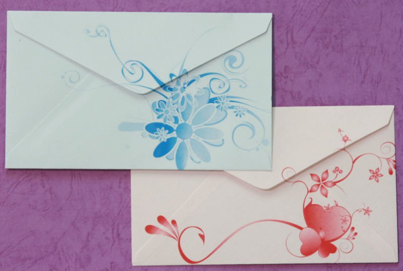 fancy envelope design