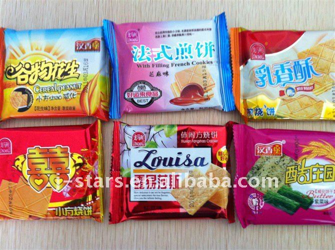 Yummy Cracker Wafer Biscuit And Cookies For Afternoon Tea Time